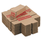 PM Company Corrugated Cardboard Coin Storage w/Denomination Printed On Side, Red PMC61001