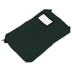 PM Company Expandable Dark Green Transit Sack, 18w x 4d x 14h PMC04647
