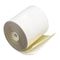 PM Company Paper Rolls, Credit Verification, 2-1/4" x 70 ft, White/Canary, 50/Carton PMC09225