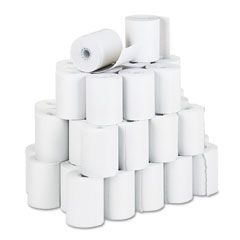 PM Company Recycled Receipt Rolls, 3-1/4" x 150 ft, White, 50/Carton PMC02682