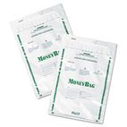PM Company Securit Biodegradable Plastic Money Bags, Tamper Evident, 9 x 12, White, 50/Pack PMC58020