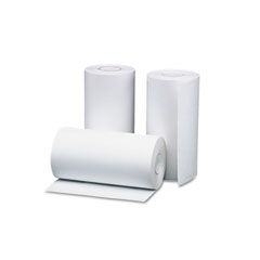PM Company Single-Ply Thermal Cash Register/POS Rolls, 1-1/2" x 40 ft., White, 10/Pk PMC05201