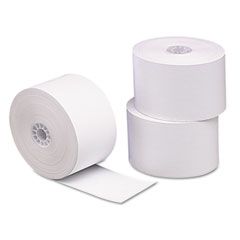 PM Company Single-Ply Thermal Cash Register/POS Rolls, 1-3/4" x 230 ft., White, 10/Pk PMC18998