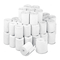 PM Company Single-Ply Thermal Cash Register/POS Rolls, 2-1/4" x 80 ft., White, 50/Ctn PMC05208