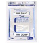PM Company Triple Protection Tamper-Evident Deposit Bags, 20 x 28, Clear, 100/Pack PMC58052