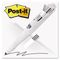 Post-it Ballpoint Retractable Pen with 50 Flags, Black Ink, Medium, 2 per Pack MMM692P2BLACK