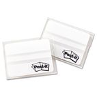 Post-it Durable File Tabs, 2 x 1 1/2, White, 50/Pack MMM686F50WH