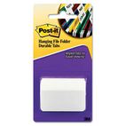 Post-it Durable Hanging File Tabs, 2 x 1 1/2, White, 50/Pack MMM686A50WH