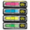 Post-it Flags Arrow 1/2" Flags, Four Assorted Bright Colors, 24/Color, 96-Flags/Pack MMM684ARR4
