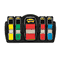 Post-it Flags Flags Desk Grip Dispenser, Asst., 190 Flags/Dispenser MMM680DGD2B
