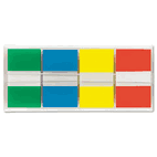 Post-it Flags Flags in Portable Dispenser, Standard, 160 Flags/Dispenser MMM680RYGB2