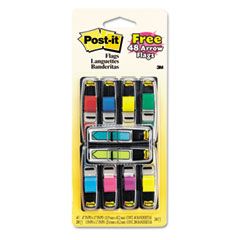 Post-it Flags Flags Value Pack, Assorted Colors, 280 Page Flags, 48 1/2" Arrows/Pack MMM683VAD1