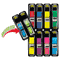 Post-it Flags Flags Value Pack, Assorted Colors, 280 Page Flags, 48 1/2" Arrows/Pack MMM683VAD1