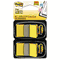 Post-it Flags Standard Tape Flags in Dispenser, Yellow, 100 Flags/Dispenser MMM680YW2