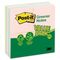 Post-it Greener Notes Original Recycled Note Pads, 100 3 x 3 Sheets, Assorted Pastels, 24 Pads/Pack MMM654RP24AP