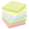 Post-it Greener Notes Recycled Pastel Notes, 3 x 3, Four Colors, 12 100-Sheet Pads/Pack MMM654RPA
