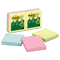 Post-it Greener Notes Recycled Pop-Up Notes Refill, 3 x 3, Sunwashed Pier, 6 100-Sheet Pads MMMR330RP6AP