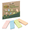 Post-it Greener Page Markers Greener Page Markers, Pastel, 50 Strips/Pad, 4 Pads/Pack MMM6714RPA