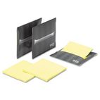 Post-it Laptop Notes Super Sticky Laptop Note Dispenser, 3 x 3, Gray, 3 per Pack MMMLND3303SC
