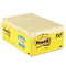 Post-it Notes Cabinet Pack, 3 x 5, Canary Yellow, 18 90-Sheet Pads/Pack MMM65518CP