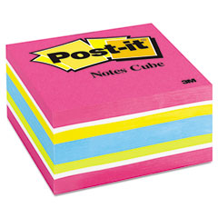 Post-it Notes Cube, 3 x 3, Ultra, 390 Sheets MMM2027RCR