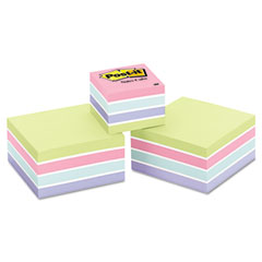 Post-it Notes Cubes, One 360-Sheet 2 x 2, Two 400-Sheet 3 x 3, Sweet Pea MMM2053SPVAD