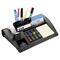 Post-it Notes Dispenser with Weighted Base, Plastic, 12 x 8 x 2, Charcoal Gray MMMC50