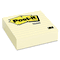 Post-it Notes Original Lined Notes, 4 x 4, Canary Yellow, 300 Sheets MMM675YL