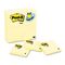 Post-it Notes Original Notes, 3 x 3, Canary Yellow, 24 90-Sheet Pads/Pack MMM65424VADB