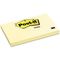 Post-it Notes Original Notes, 3 x 5, Canary Yellow, 12 100-Sheet Pads/Pack MMM655YW