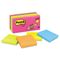 Post-it Notes Original Pads in Neon Colors, 3 x 3, Five Neon Colors, 14 100-Sheet Pads/Pack MMM65414AN