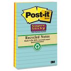 Post-it Notes Super Sticky Farmer's Market Super Sticky Notes, Lined, 4 x 6, 3 90-Sheet Pads/Pack MMM6603SSNRP