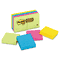 Post-it Notes Super Sticky Pads in Jewel Pop Colors, Ninety 2 x 2 Sheets, 8 Pads/Pack MMM6228SSAU