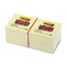 Post-it Notes Super Sticky Super Sticky Notes, 3 x 3, Canary Yellow, 12 90-Sheet Pads/Pack MMM65412SSCY