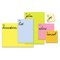 Post-it Notes Super Sticky Super Sticky Notes, 3 x 3, Five Electric Glow Colors, 12 90-Sheet Pads/Pack MMM65412SSAN