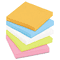 Post-it Notes Super Sticky Super Sticky Notes, 3 x 3, Five Electric Glow Colors, 12 90-Sheet Pads/Pack MMM65412SSAN
