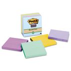 Post-it Notes Super Sticky Super Sticky Notes, 3 x 3, Five Tropic Breeze Colors, 5 90-Sheet Pads/Pack MMM6545SST