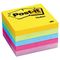 Post-it Notes Ultra Color Notes, 3 x 3, Five Colors, 5 100-Sheet Pads/Pack MMM6545UC