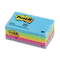 Post-it Notes Ultra Color Notes, 3 x 5, Five Colors, 5 100-Sheet Pads/Pack MMM6555UC