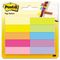 Post-it Page Markers, Five Assorted Bright Colors, 10 Pads of 50 Sheets per Pack MMM67010AB