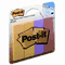 Post-it Page Markers Page Markers, Four Neon Colors, 50 Strips/Pad, 4 Pads/Pack MMM6714AN