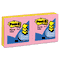 Post-it Pop-up Notes Pop-Up Note Refill, 3 x 3, Five Neon Colors, 6 100-Sheet Pads/Pack MMMR330AN