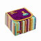 Post-it Pop-up Notes Pop-up Notes in a Desk Grip Decorative Box, 3 x 3, Multicolor Stripes MMMB330BS