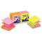 Post-it Pop-up Notes Pop-Up Refills, 3 x 3, 4 Alternating Neon Colors, 12 100-Sheet Pads/Pack MMMR330NALT