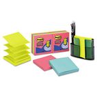 Post-it Pop-up Notes Super Sticky Vertical Pop-up Dispenser, 10 3 x 3 Pads, Acrylic MMMTL450SSVA