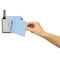 Post-it Pop-up Notes Super Sticky Vertical Pop-up Dispenser, 4 x 4 Pad, Acrylic MMMTL440