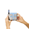 Post-it Pop-up Notes Super Sticky Vertical Pop-up Dispenser, 4 x 4 Pad, Acrylic MMMTL440