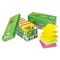 Post-it Pop-up Notes Ultra Pop-Up Note Refills, 3 x 3, Assorted Colors, 18 100-Sheet Pads/Pack MMMR33018AUCP