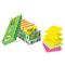 Post-it Pop-up Notes Ultra Pop-Up Note Refills, 3 x 3, Assorted Colors, 18 100-Sheet Pads/Pack MMMR33018AUCP