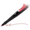 Post-it Roller Ball Retractable Gel Pen with 50 Flags, Red Ink, Fine, 2 per Pack MMM694G2RED7
